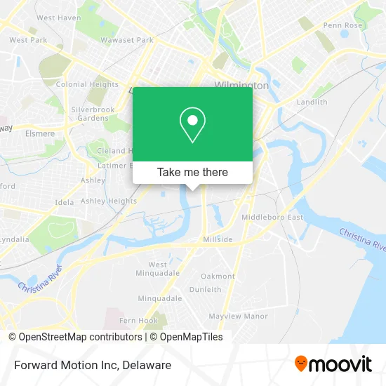 Forward Motion Inc map