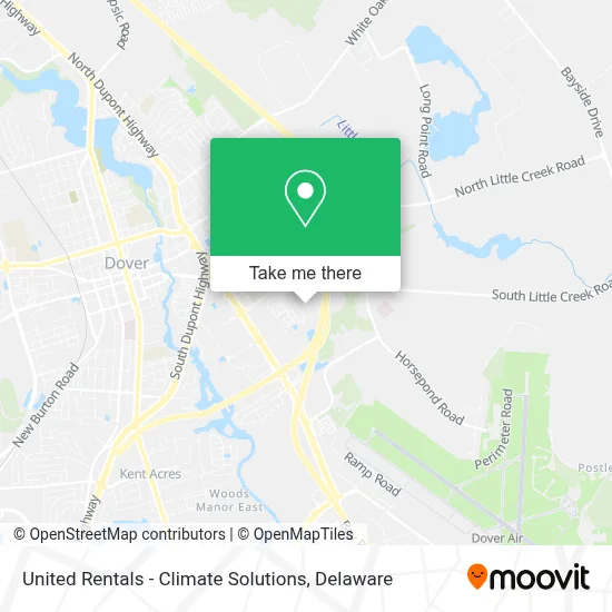 United Rentals - Climate Solutions map