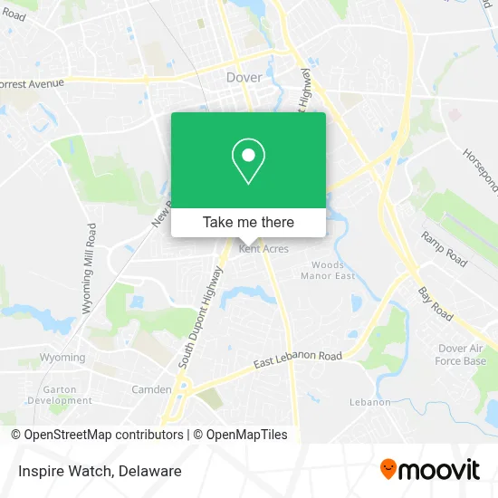 Inspire Watch map