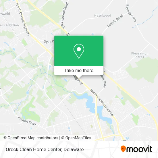 Oreck Clean Home Center map