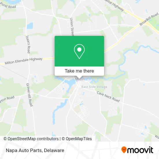 Napa Auto Parts map