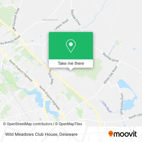 Wild Meadows Club House map