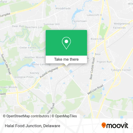 Halal Food Junction map