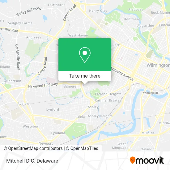Mitchell D C map