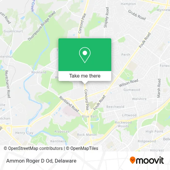 Ammon Roger D Od map