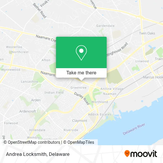 Andrea Locksmith map