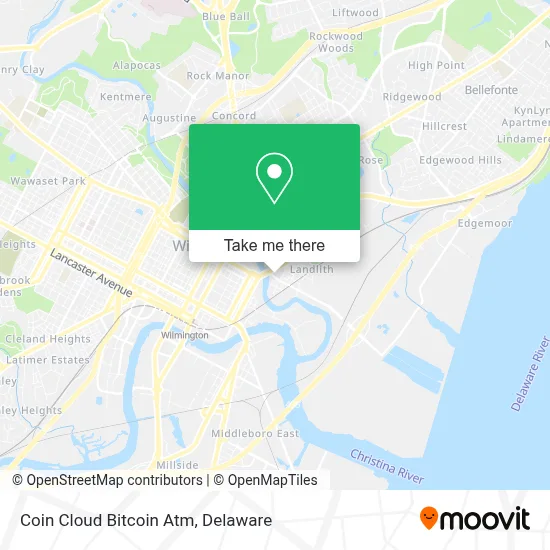 Coin Cloud Bitcoin Atm map