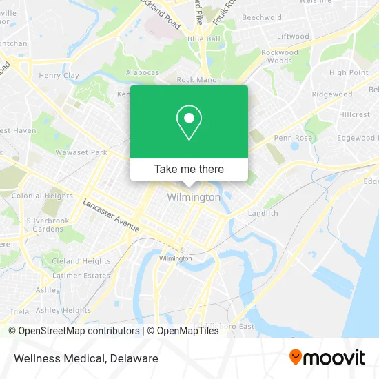 Wellness Medical map