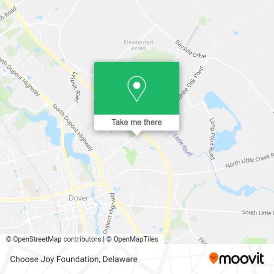 Choose Joy Foundation map
