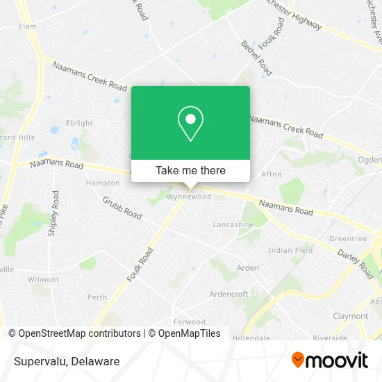 Supervalu map