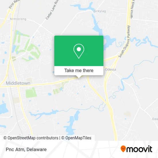 Pnc Atm map