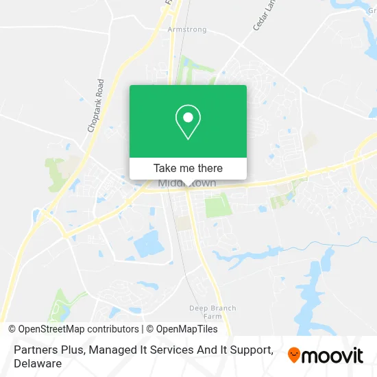 Partners Plus, Managed It Services And It Support map