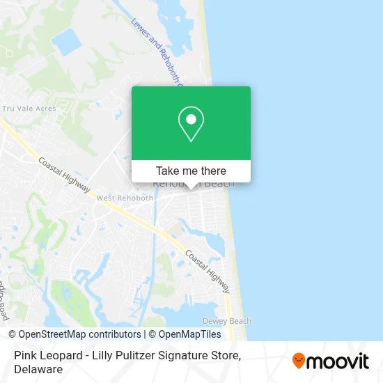 Pink Leopard - Lilly Pulitzer Signature Store map