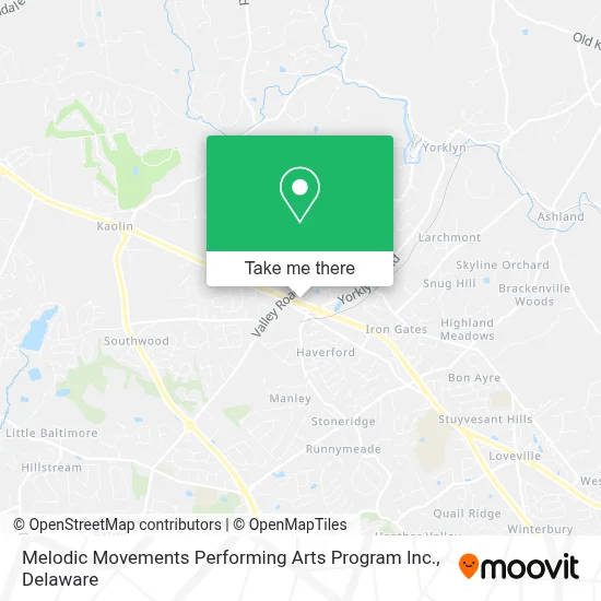 Melodic Movements Performing Arts Program Inc. map