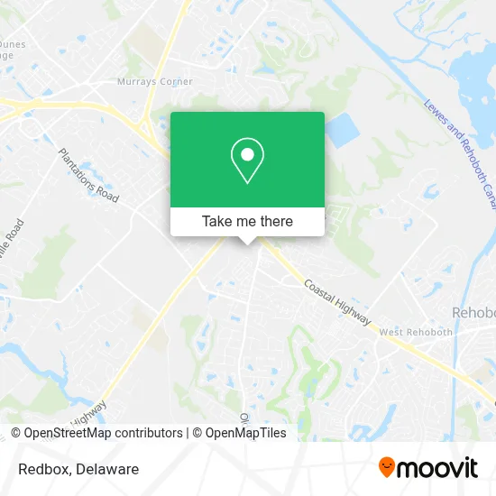 Redbox map
