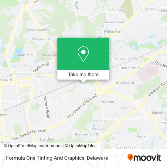 Formula One Tinting And Graphics map