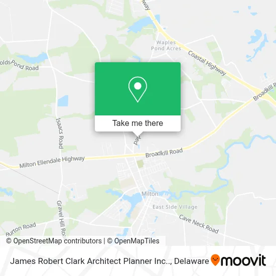 James Robert Clark Architect Planner Inc.. map