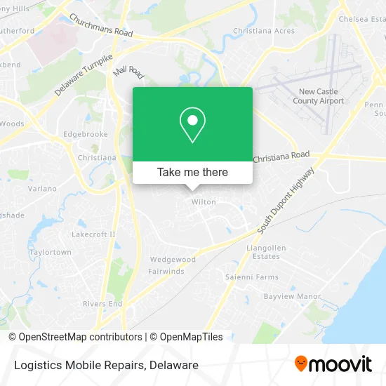 Logistics Mobile Repairs map
