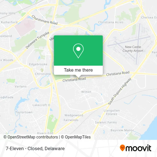 7-Eleven - Closed map