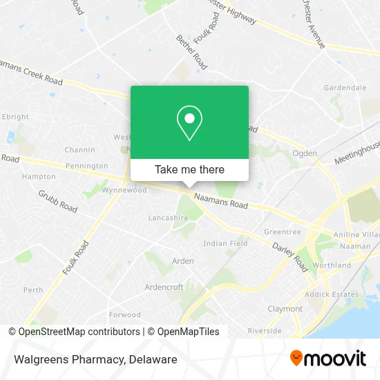 Walgreens Pharmacy map