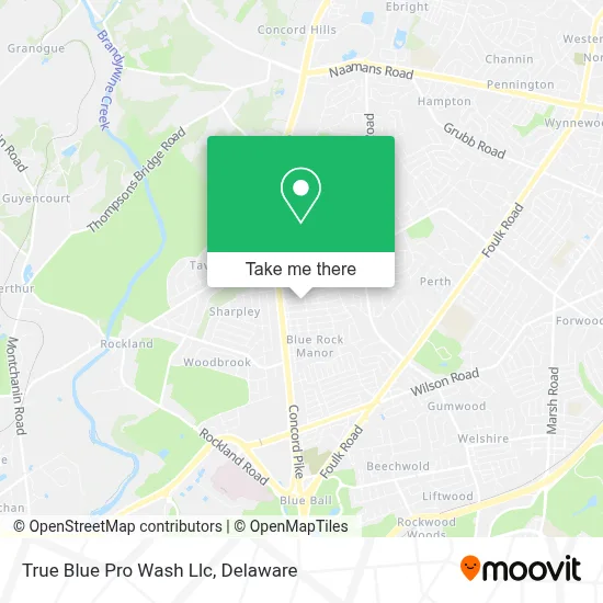 True Blue Pro Wash Llc map