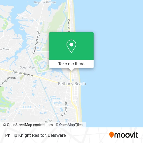 Phillip Knight Realtor map