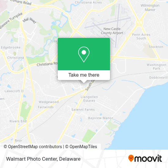 Walmart Photo Center map