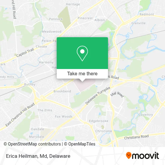 Erica Heilman, Md map