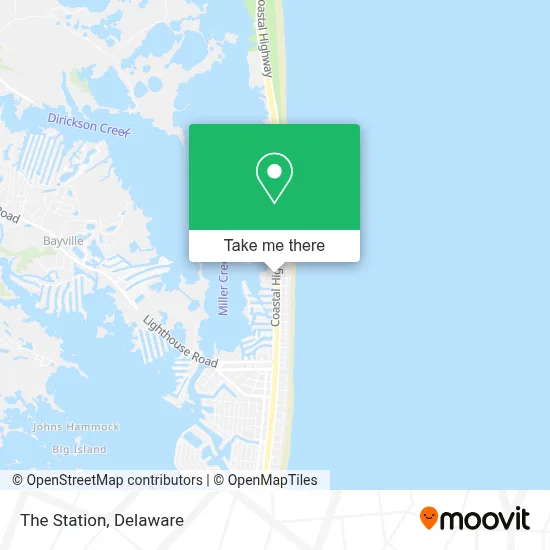 The Station map