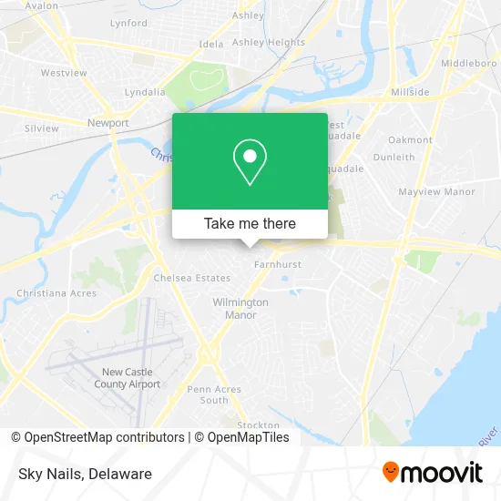 Sky Nails map