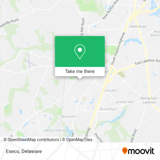 Eseco map
