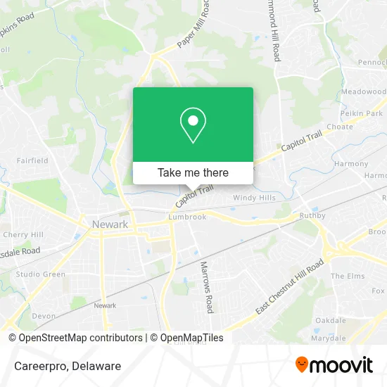 Careerpro map