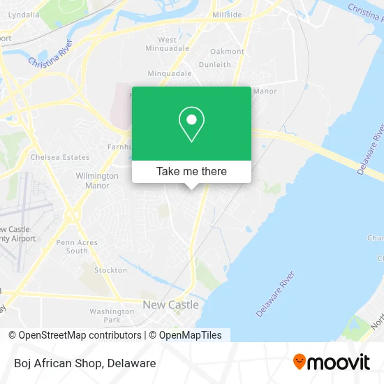 Boj African Shop map