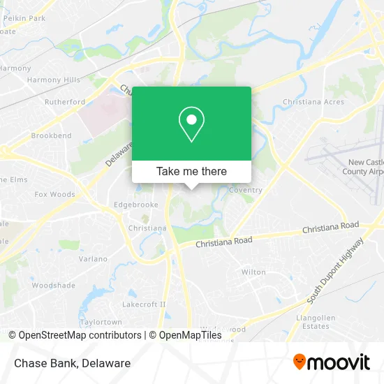 Chase Bank map