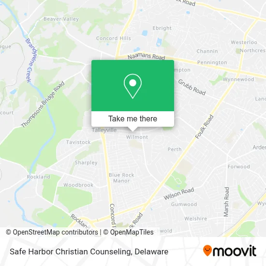 Safe Harbor Christian Counseling map