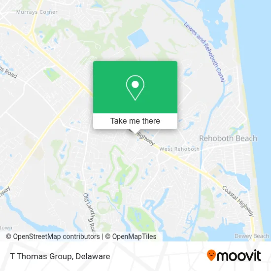 T Thomas Group map
