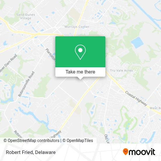 Robert Fried map