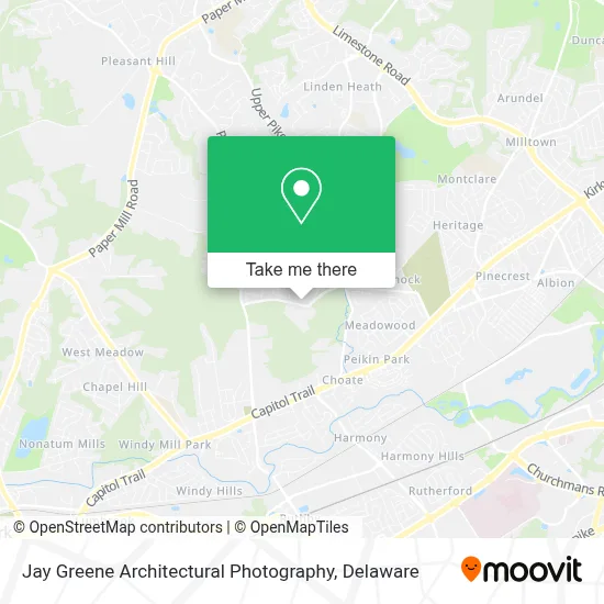 Jay Greene Architectural Photography map