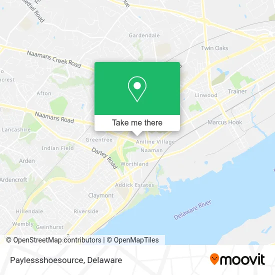 Paylessshoesource map