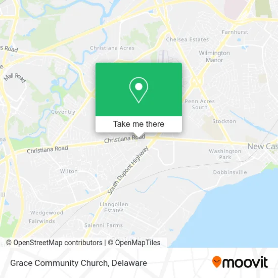 Grace Community Church map