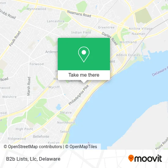 B2b Lists, Llc map