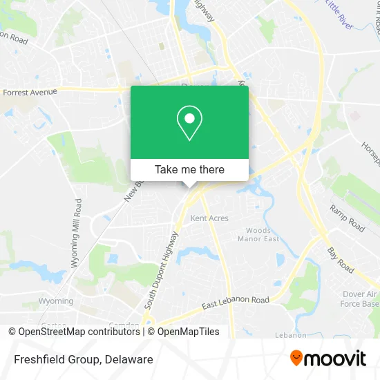 Freshfield Group map