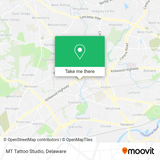 Mt Tattoo Studio map