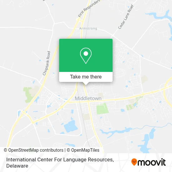 International Center For Language Resources map