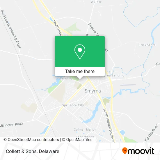 Collett & Sons map