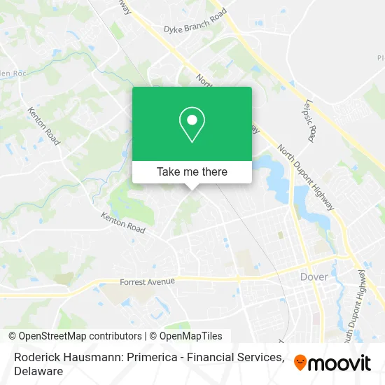 Roderick Hausmann: Primerica - Financial Services map