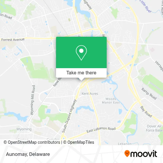 Aunomay map
