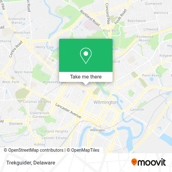Trekguider map