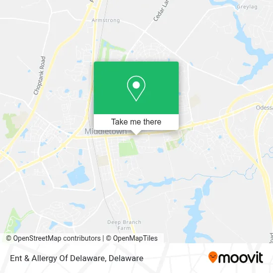 Ent & Allergy Of Delaware map