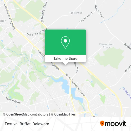 Festival Buffet map